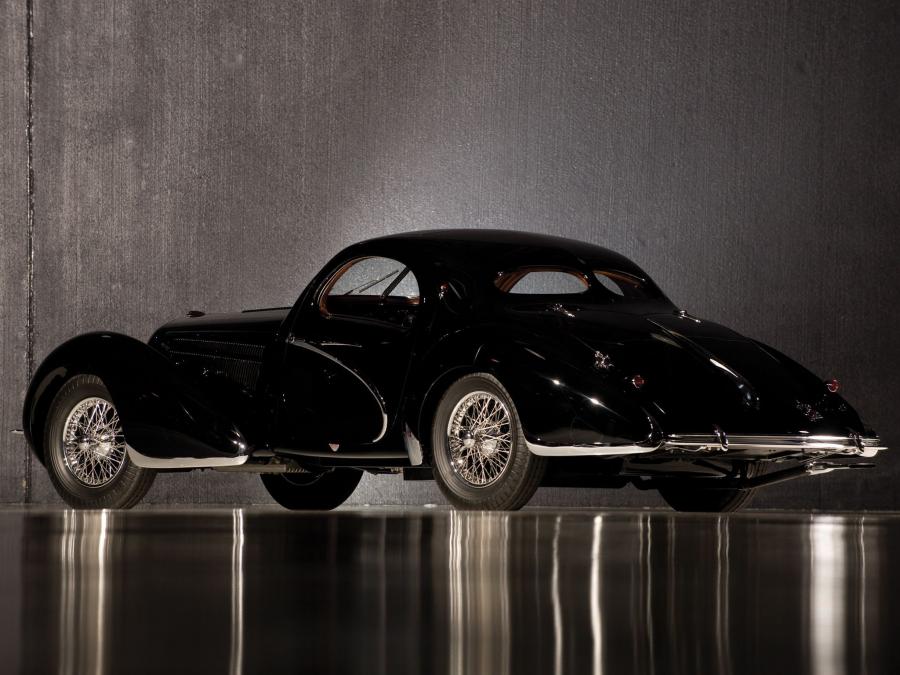 Talbot-Lago T150C Teardrop Coupe by Figoni & Falaschi 1938 года  (фото 3 из 9)